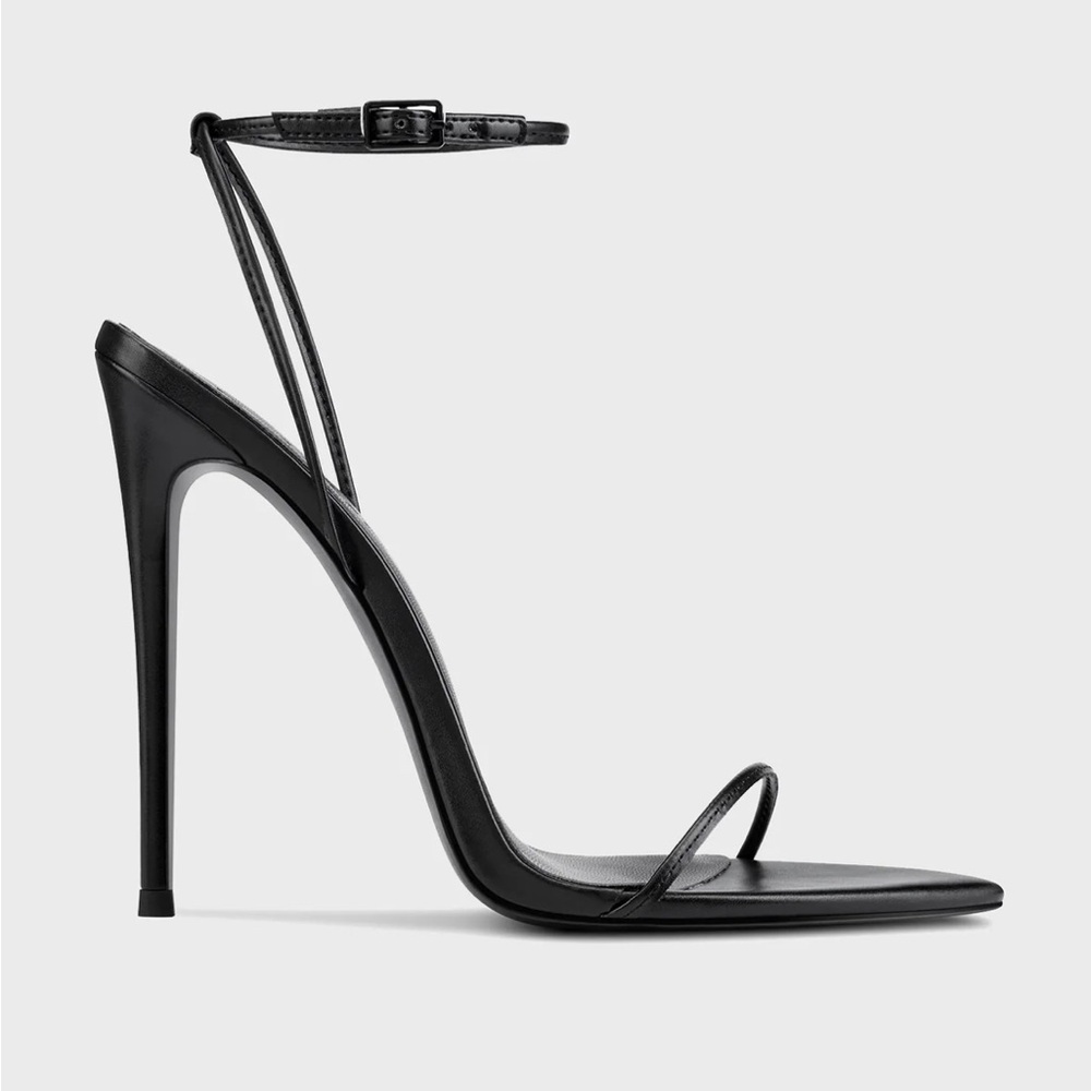 ANDX Sandal - Nero by FEMME Los Angeles
